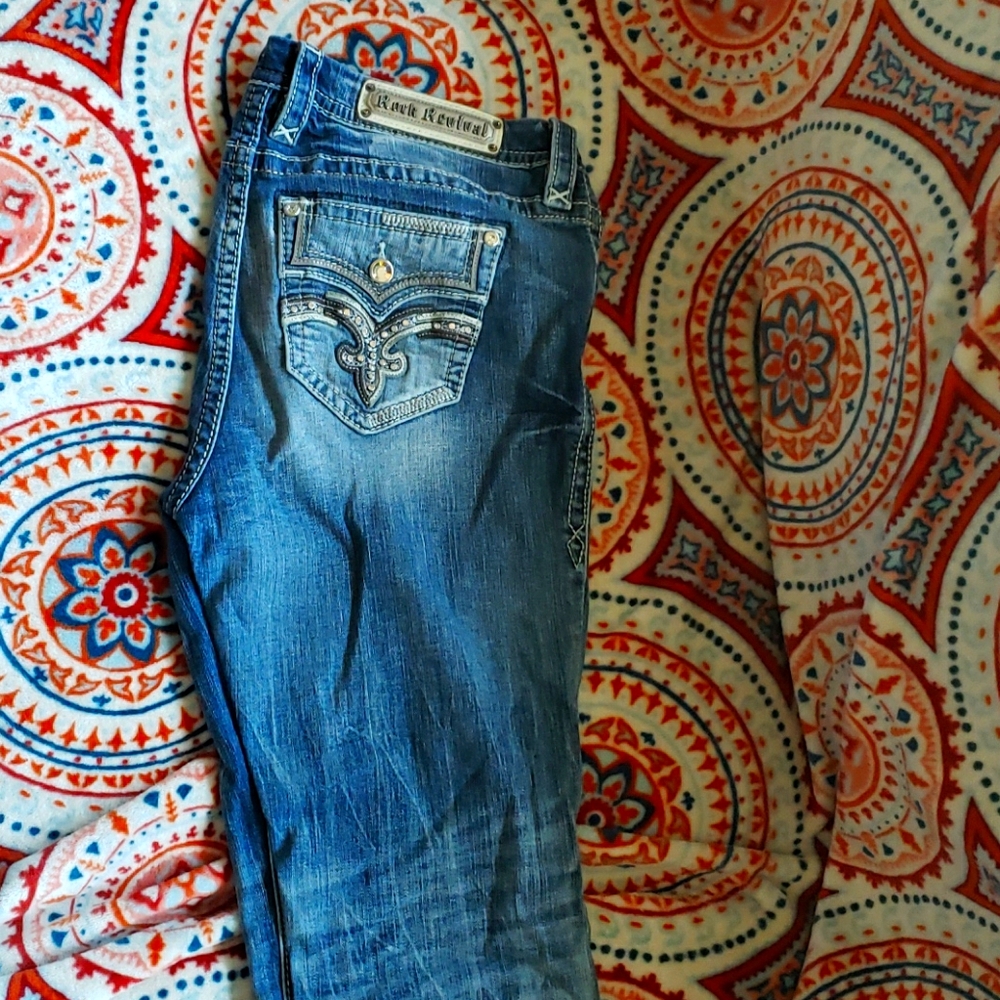 Rock Revival Easy Straight Jeans